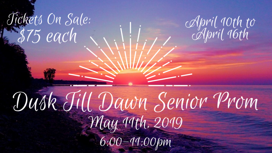 Senior Prom ticket sales