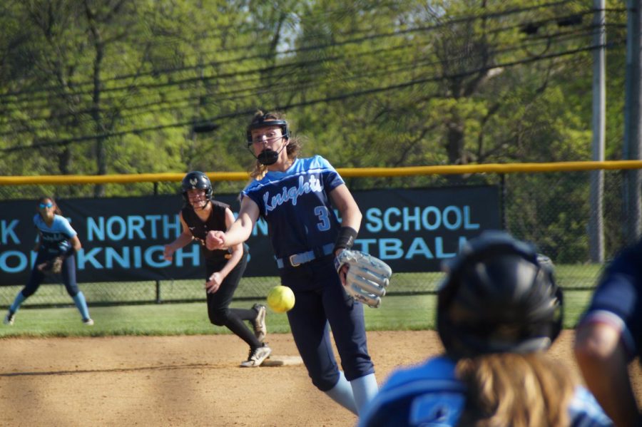 Mady Volpe was perfect through 5 and a third innings.