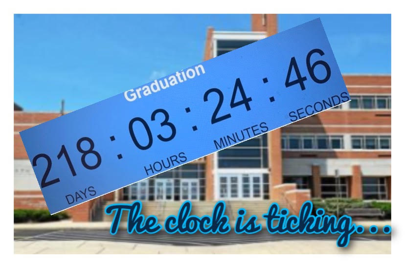 Good luck, seniors: your time starts now