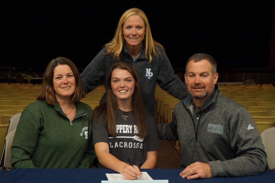 Alexa Juska, captain of the lacrosse team, will attend Slippery Rock University to major in exercise science and play lacrosse.