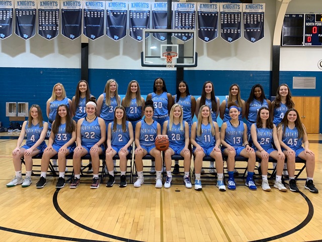 The 2019-20 North Penn girls basketball team.
