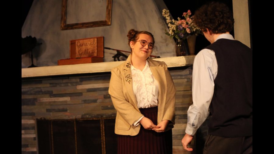 Class of 2018 alum Haley Simmonds in a recent production of Hedda Gabler at Montgomery County Community College.