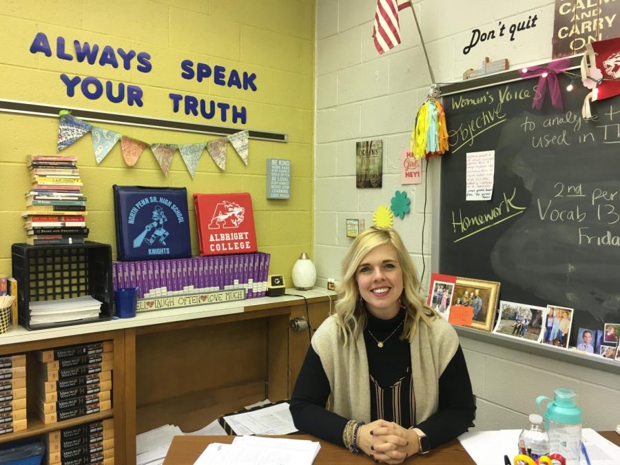 Mrs. Summer Sieller currently teaches tenth grade English and Womens Voices.