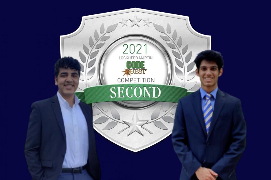 Shreyash+Ranjan+%28left%29+and+Yash+Prabhu+%28right%29+competed+in+Lockheed+Martins+Code+Quest+and+placed+2nd+in+their+division.