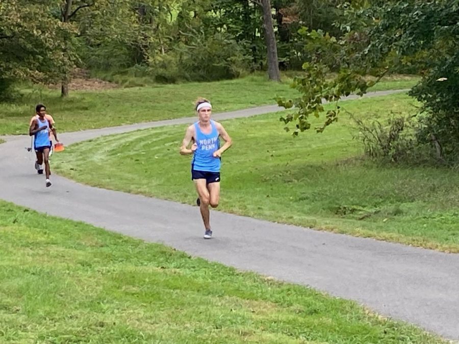 Junior captain Colin Fisher competing against CB West on September 22nd.