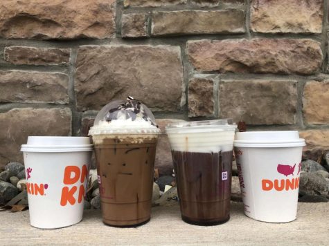 Dunkin Donuts new holiday drinks this winter.