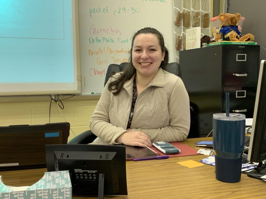 Mrs.+Madeline+Putterman+is+a+new+math+teacher+at+North+Penn+High+School.+Her+high+energy+classes+excite+students+every+single+day.