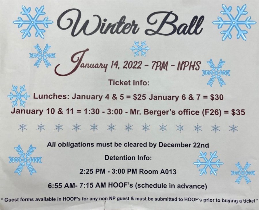 Winter Ball is coming up soon. The article below goes into detail on everything you need to know leading up to the event. 