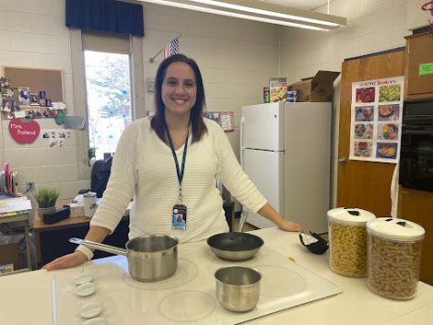 Ms. Katie Boland cooking up lessons as new FCS teacher at NPHS