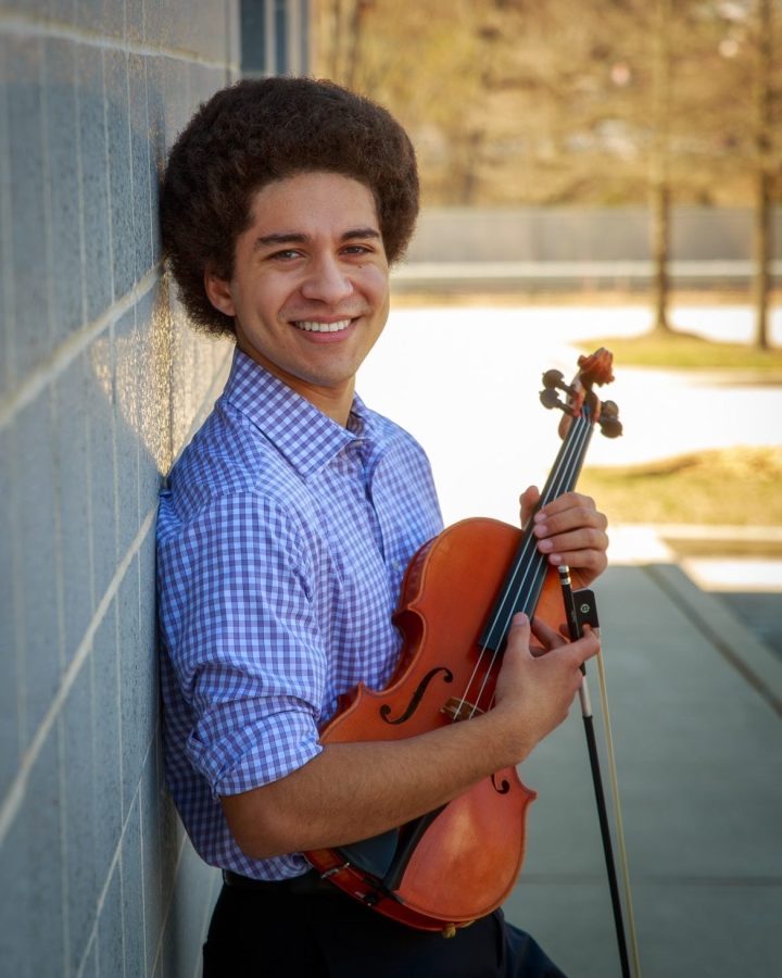 North Penn student Dillon Scott performs on NPRs podcase From the Top the week of January 3 2022, playing the viola.