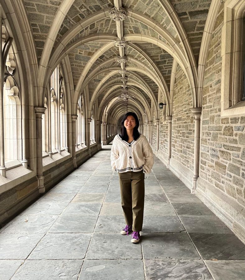 Julia Shin will soon roam the halls of Princeton University, moving on from North Penn's castle walls.