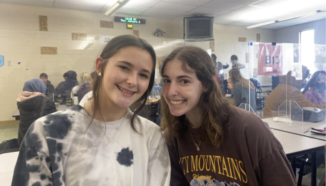 North Penn students Katie Mumford(left) and Haley Meade(right) share their New Years resolutions for 2022 with high hopes for the new year.