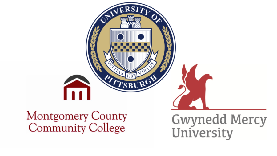 These 3 colleges- University of Pittsburgh, Montgomery County Community College, and Gwynedd Mercy University- offer on-campus classes at NPHS.