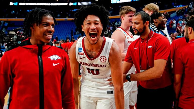 Arkansas after beating New Mexico State and securing their spot in the Sweet 16. Will they advance on into the Elite 8? Read the article below to find out Peyton Staglianos predictions.  