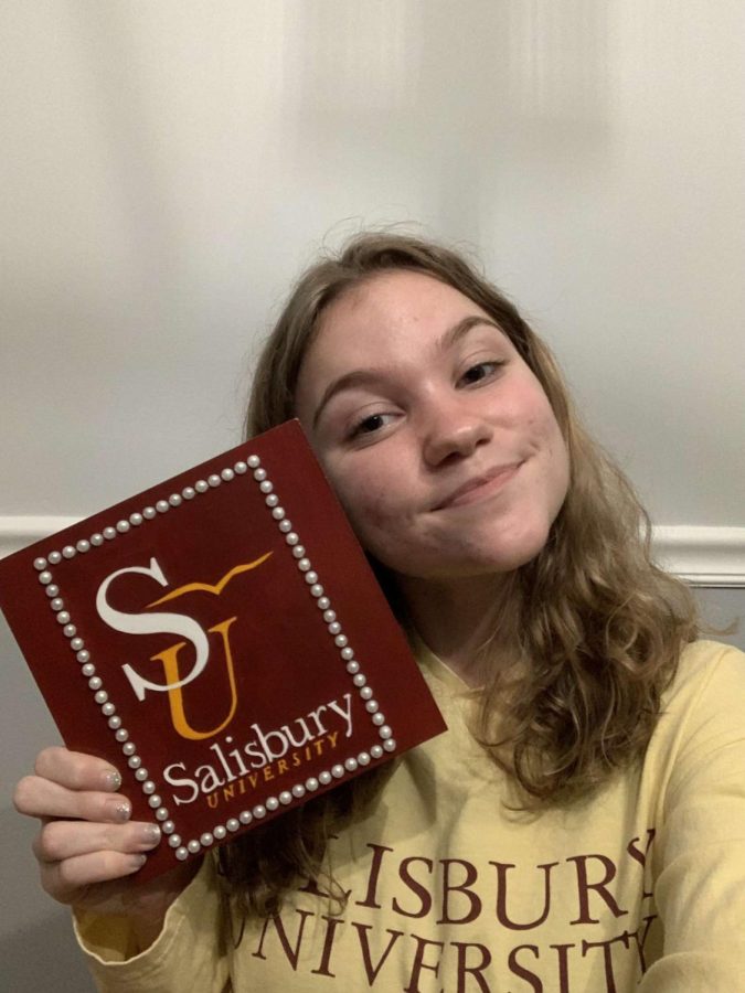 NP senior Noelle Kuhns will be attending Salisbury University this fall.