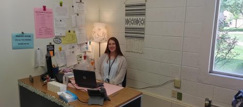 Ms. Esher started her new career as a helping hand for North Penn seniors.