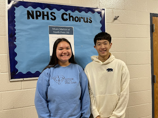Life of Music: NPHS students Michele Schwartz and Nathan Cho recently garnered a tremendous musical opportunity. 