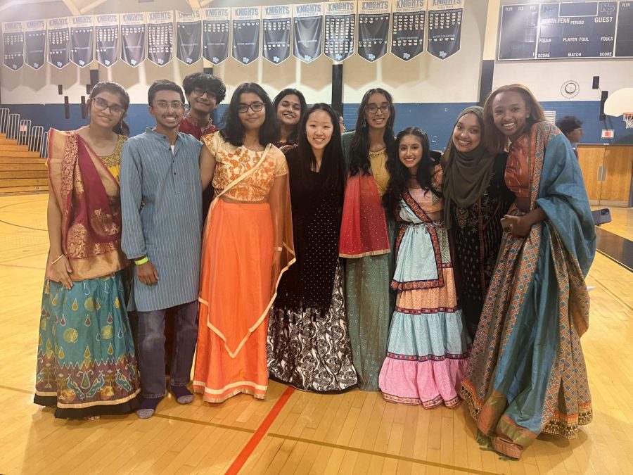  Loud festive music, traditional folk dancing, and brightly colored clothes filled the North Penn gymnasium 