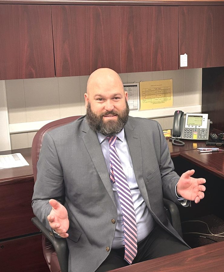 New Sherriff in town! M. Kyle Hassler is settling in to his new role as principal of North Penn HS. 