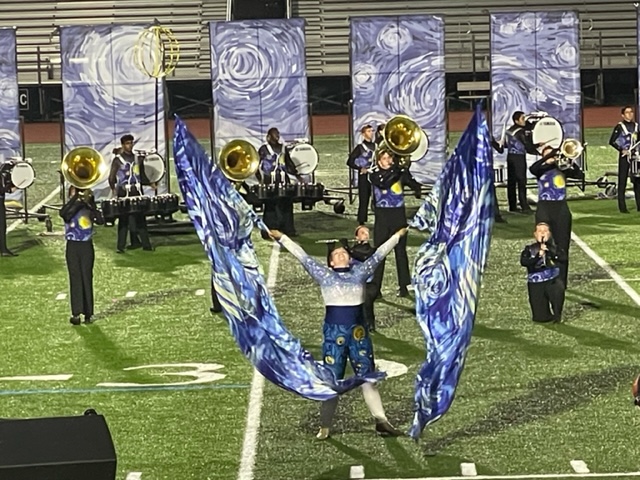 A Knight of Celebration: The NP Marching Knights hosted their annual Knight of Sound on Saturday, October 15, 2022 in NPHSs Crawford Stadium. 