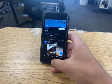 North Penn student observing Ye Wests twitter page where he has been posting his antisemetic ideas 