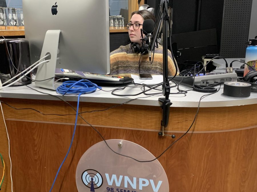 YOURE LISTENING LIVE! Maria Pushart is excited to be the new voice of WNPV in the NP community. 