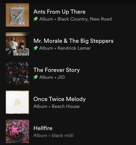 All five of these albums can be found on major streaming platforms such as Spotify.