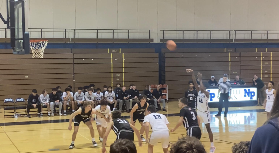 Junior Corey Meade drilling another free throw as he went 10-11 on the night.