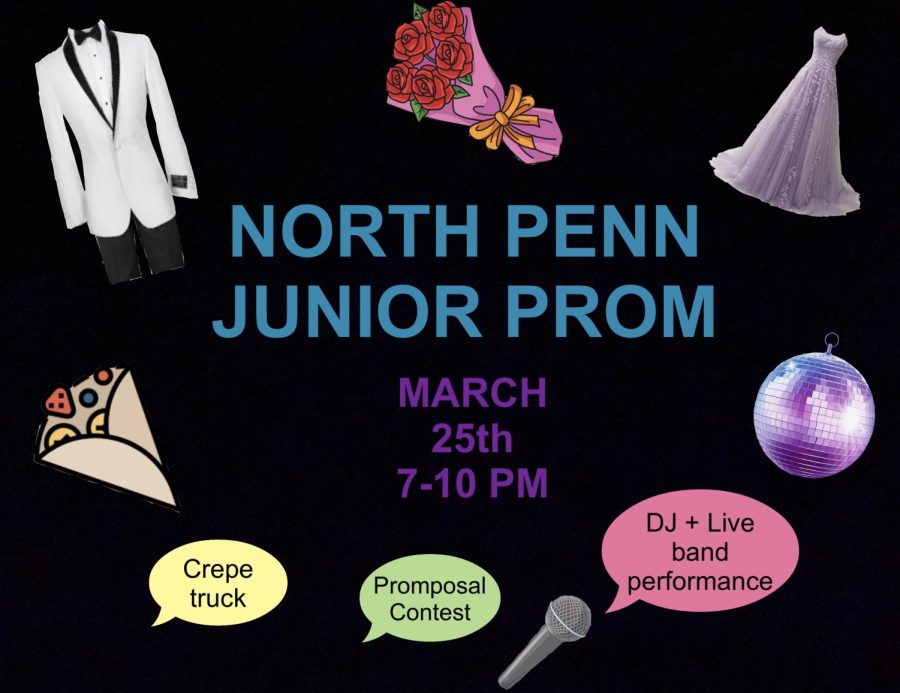 Junior Prom is right around the corner! Buy your tickets March 13-24!