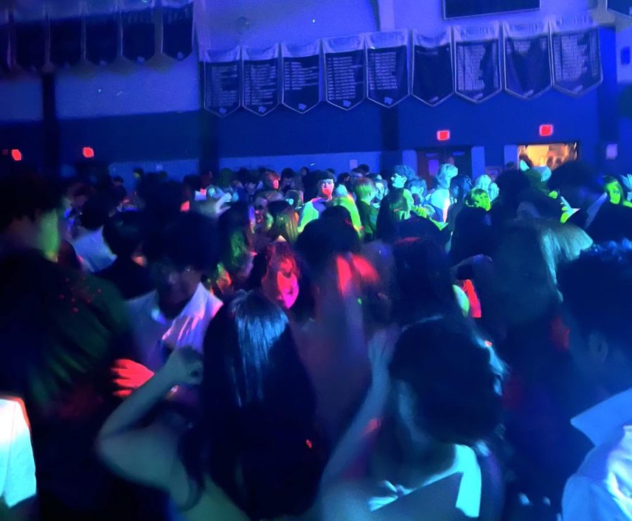 North Penn students dancing the night away.