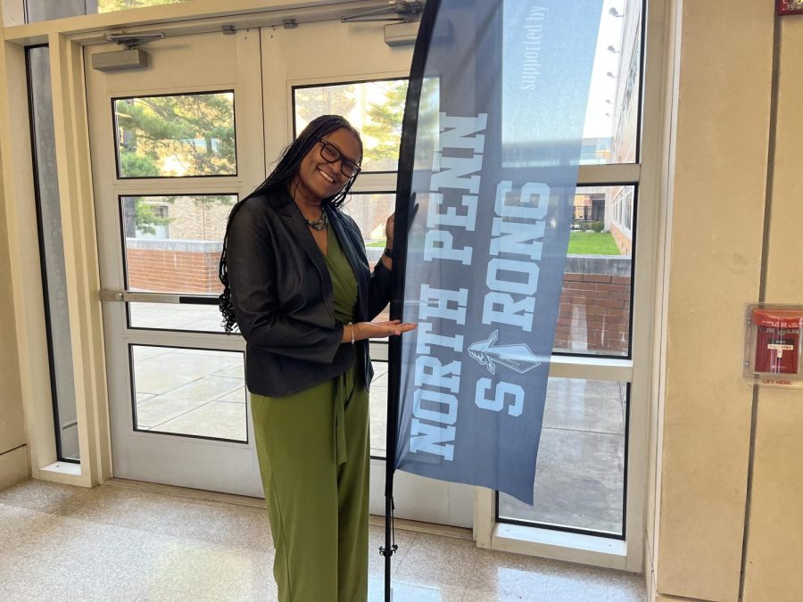 Dr. Tomorrow Jenkins, North Penn High Schools newest addition to the admin team, comes from Pennbrook Middle School, where she was the building principal. (Photo Credit: Riley Roach)