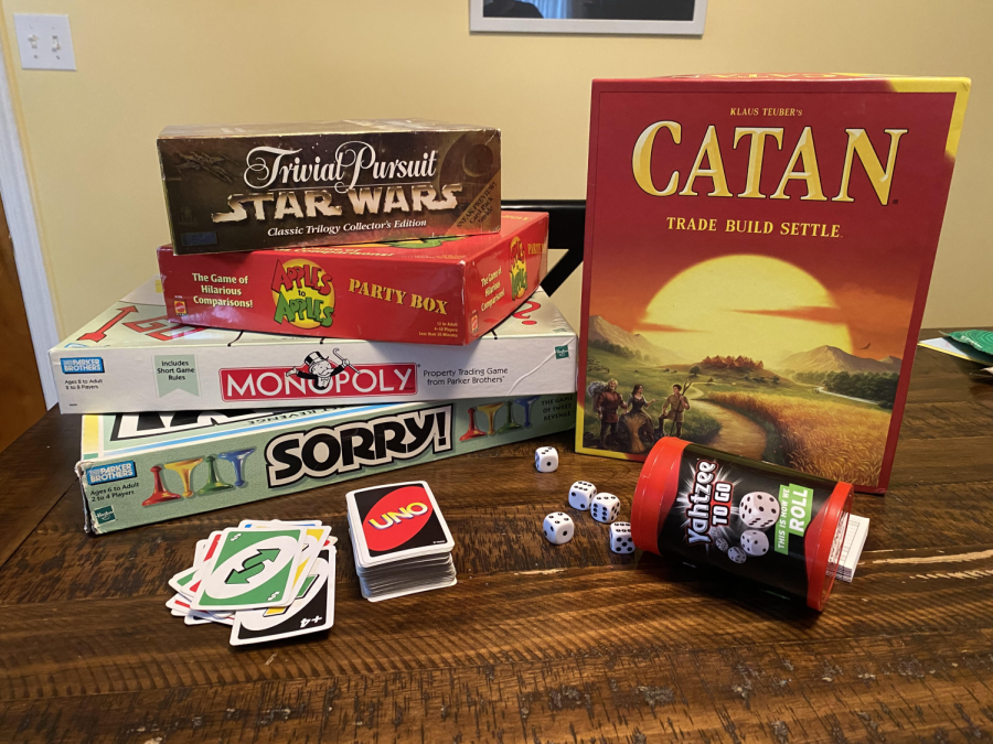 Here are some of my familys favorite games to play on game night. 