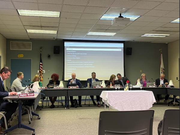 School Board meets for an action meeting held at the North Penn Educational Services Center on November 16th, 2023.