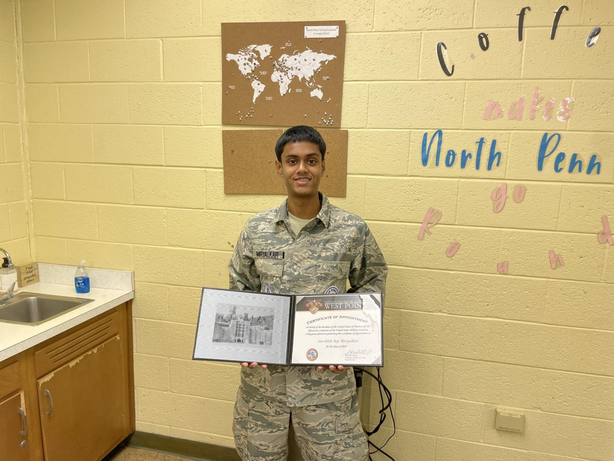 Sacchith Miryalkar with his West Point appointment.