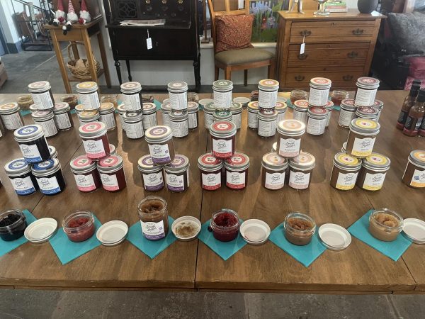 Open houses allow for taste testing of some of the jams. 
