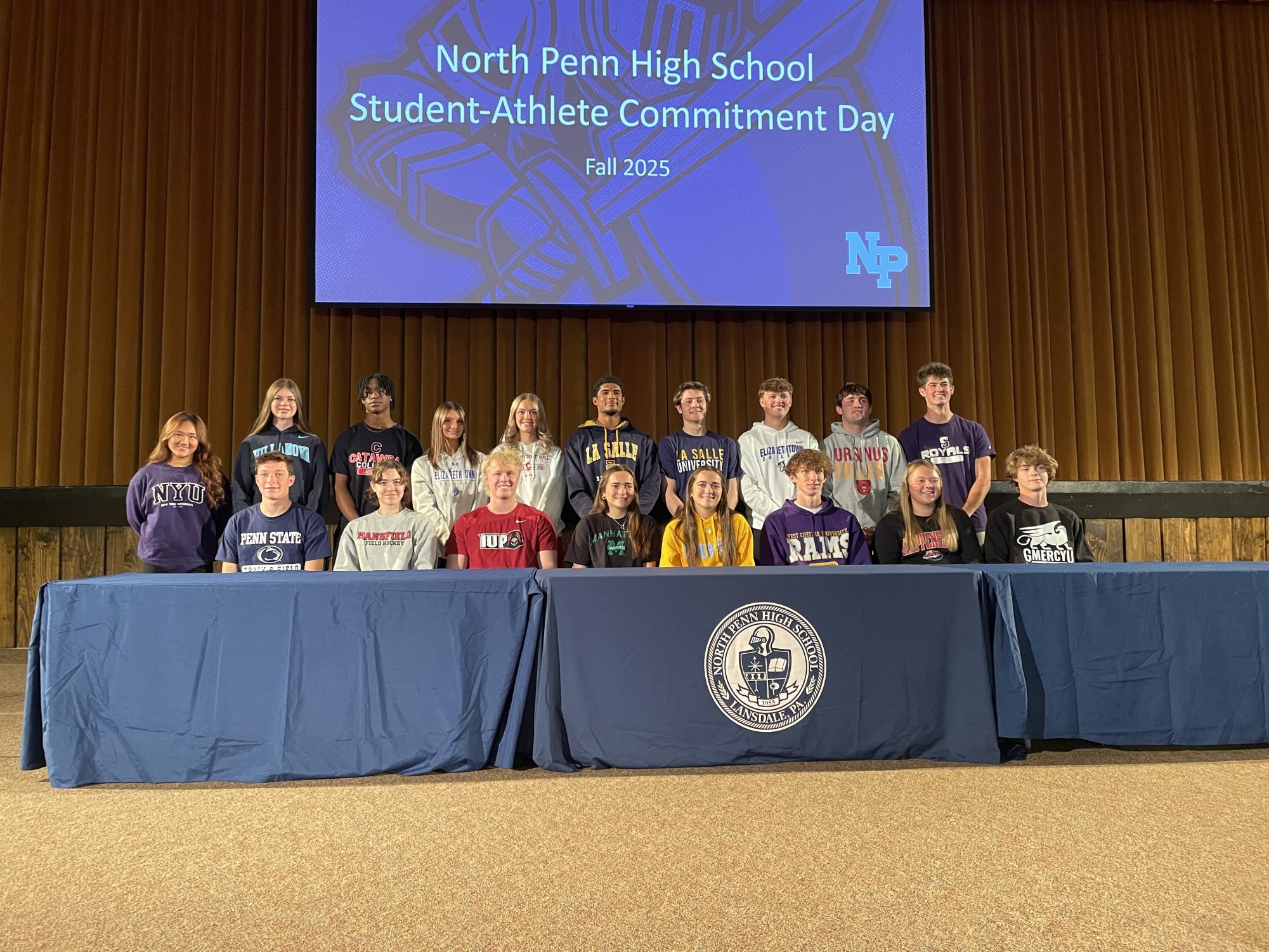 The 18 proud commits pose for a picture to commemorate this special day.
