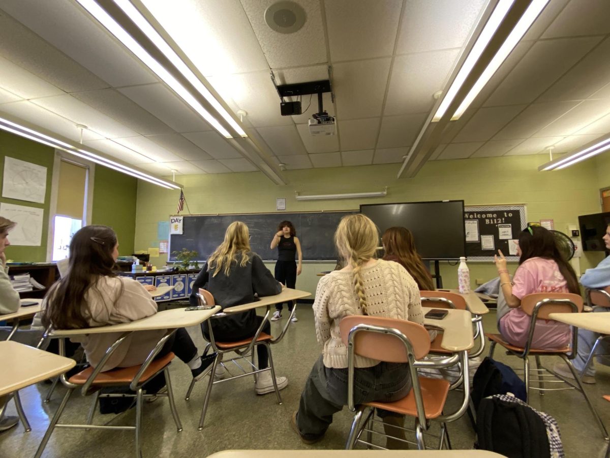 If classes were up to you: A NPHS classroom in action. What if you could design your own class? Where would one start such a process? 