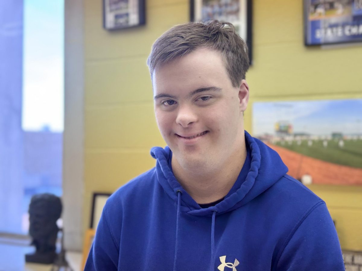 A very familiar face: North Penn High School's Jimmy Shea has been a force on the Knights' Unified Bocce team. 