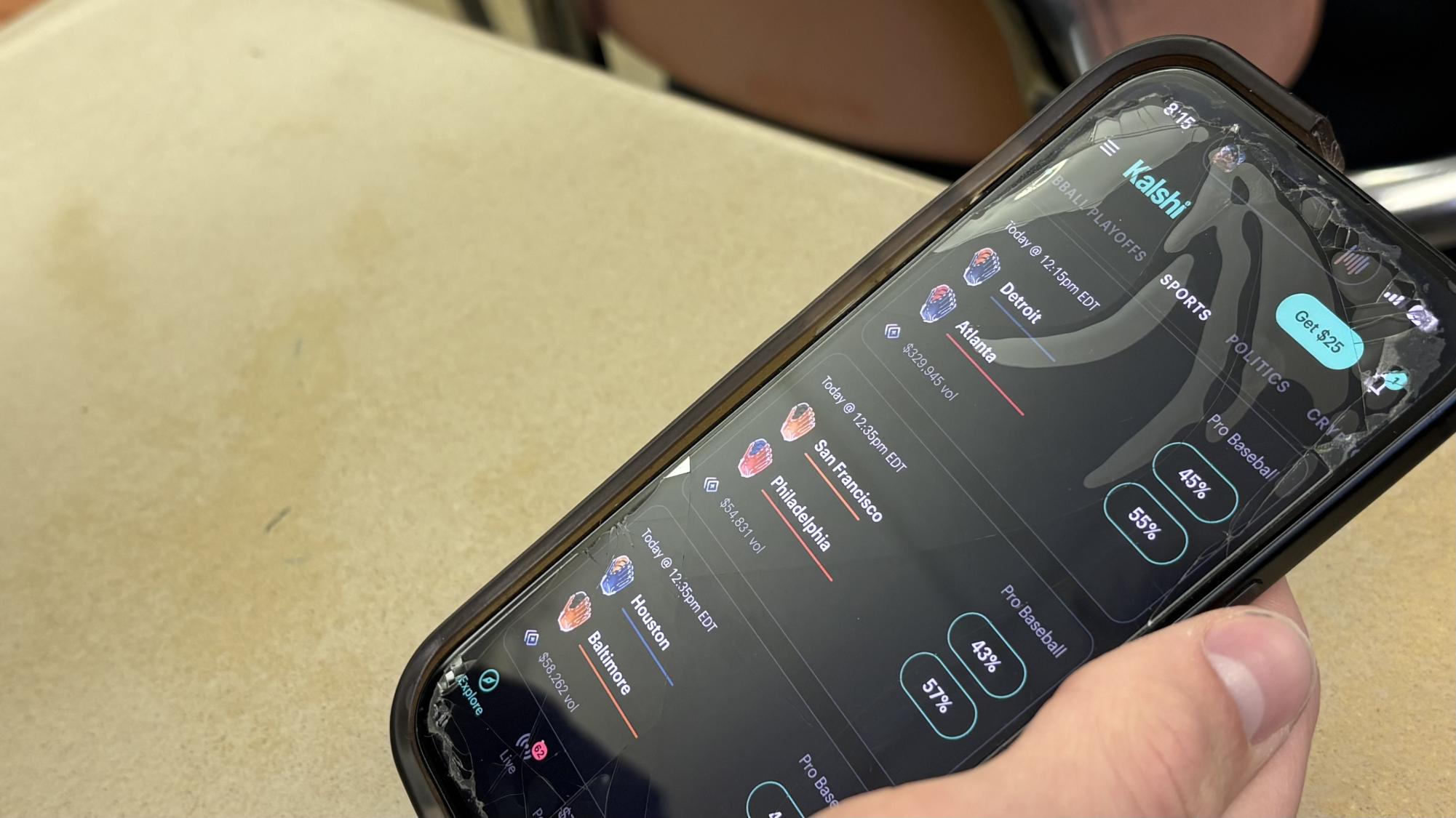 Apps like Kalshi (featured) make it in increasingly more accessible for underage people to gain access to sport betting.