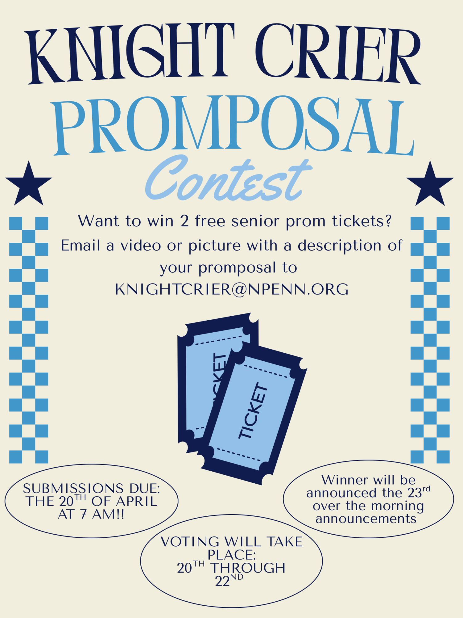 2026 Promposal Contest submissions and voting